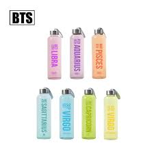 Botol Air Transparan Motif Zodiak Bts Untuk Hadiah Ulang Tahun Shopee Indonesia
