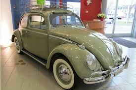 Image result for Pastel Green 1951 Beetle
