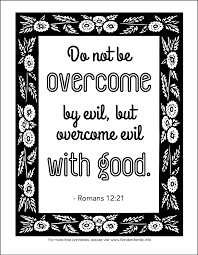 Collection by candy abernathy • last updated 6 weeks ago. Overcome Evil With Good Coloring Page Flanders Family Homelife