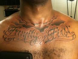 Family First Tattoo Design On Chest Pin Family First Tattoo Designs Family First Tattoo First Tattoo Good Family Tattoo