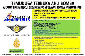 Jawatan kosong terkini di universiti putra malaysia (upm) ogos 2018. Iklan Jawatan Kosong Airport Fire And Rescue Service Afrs Kerja Kosong Kerajaan