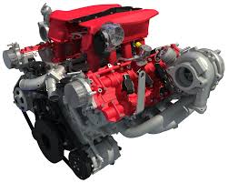 Turbocharged Engine 3d Model Ferrari 488 Engineering Ferrari