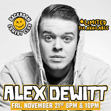 Alex Dewitt@Backroom Comedy Club
