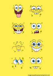 Caras De Bob Esponja Para Imprimir Imagenes Y Dibujos Para Imprimir Spongebob Wallpaper Spongebob Superhero Crafts
