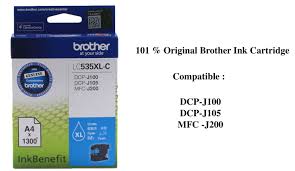 Usb printer brother dcp j100 Original Brother Ink Cartridge For Dcp J100 Dcp J105 Mfc J200 Lc535xl Color Lc539xl Bk Lazada Ph