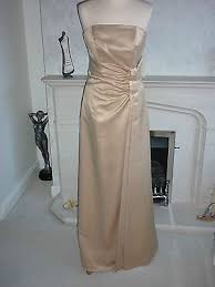 Bhs Bridesmaid Dress Cassandra Gold Size 12 14 Formal Dress Shops Dresses Formal Dresses