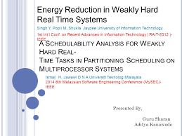 A S CHEDULABILITY A NALYSIS FOR W EAKLY H ARD R EAL