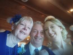 A beautiful wedding,bride & proud daddy & mother last weekend! Kevin  Williams daughter