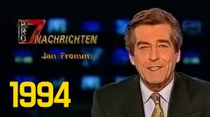 PRO7 Nachrichten mit Jan Fromm und Ansage von SIlvia Laubenbacher  (13.02.1994)