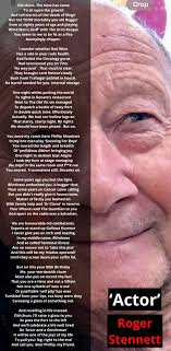 Birthday boy. (For my friend Robin Towey) Born Greyville Durban , 1947,  Died Durban, November 2011. Six foot wide, two foot thick Rolls with the  punches Head like a brick. Balances the
