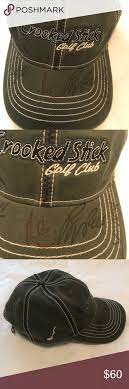 Crooked Stick Golf Club Autographed Golf Hat Golf Hats Accessories Hats Clothes Design