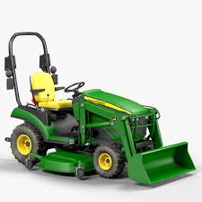 Sub Compact Utility Tractor 1025r 3d Model 3d Model Utility Tractor Model