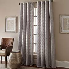 This is my third one and its just gorgeous. Spencer Home Decor Manhattan 95 Inch Grommet Top Embroidered Window Curtain Panel In Grey Buy Online In Aruba At Aruba Desertcart Com Productid 165512272