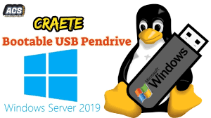 Как создать загрузочную флешку с Windows Server 2019