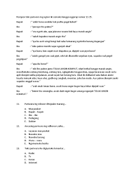 Lemah longsor mendhem puluhan omah c. Soal 11 15 A4