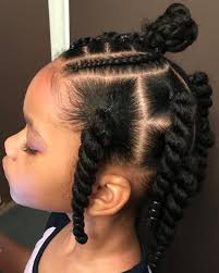 Image May Contain One Or More People And Closeup Little Girls Ponytail Hairstyles Natural Hairstyles For Kids Natural Hair Styles