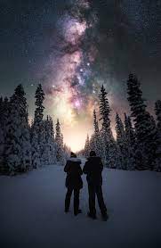 Dreamy Landscapes At Night Inspired By Space Stars And Video Games Dreamy Landscapes Night Landscape Photography Night Landscape