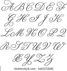 Convert lowercase letters to uppercase letters: Monogram Alphabet Uppercase Lowercase Letters Copperplate Stock Vector Royalty Free 1665372040 Shutterstock