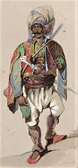 a basibozuk from the aegean coast late ottoman ca 1860 drawing by amadeo preziosi 1816 1882 a basibozuk was a mercen ottoman empire drawings art