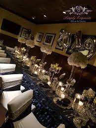 Graduation party goody bags that you hand out as guests arrive include hand sanitizer, masks, drinking straws, and an individually wrapped party favor. Graduation Dinner Party Simply Exquisite Decor Events Facebook