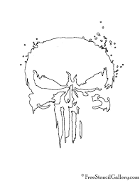 Shop marvel punisher & more. Skull Stencil Punisher Skull Tattoo Punisher Skull