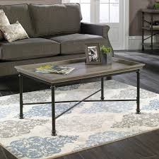 Weston home factory rectangle wood coffee table. Canal Heights Coffee Table