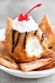 how to make deep fried ice cream