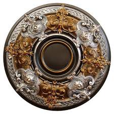 Ceiling medallions home hand painted ceiling medallions said by thousands experts designers decorators and valued customers. Ccmf 035 Dark Platinum Fad Fine Art Deco Ceiling Medallion Hand Painted Ceiling Medallions Painted Ceiling Decorative Ceiling Tile