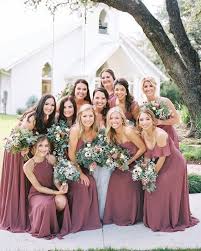 Cinnamon Rose And Bouquets Full Of Greenery Wedding Weddings Weddingideas Deerpearlflo Bridesmaid Dress Colors Rose Bridesmaid Dresses Wedding Color Trends
