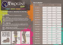 Size Guide Brogini Kids Boots Size Chart The Riding Boot Co