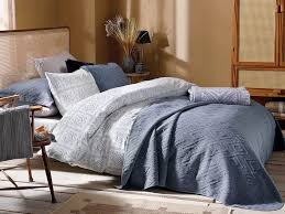 Hezaren Yatakbasligi Mavi Nevresim Yatak Basliklari