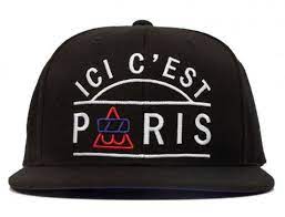 Ici C Est Paris Snapback Cap By Club 75 X Starter Snapback Cap Snapback Cap