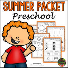 The best way to handle kindergarten and preschool homework. Preschool Summer Packet Pre K Summer Review Homework By Isla Hearts Teaching