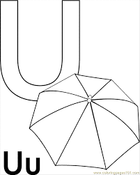There are several umbrella activities for the letter u in our sheets. U Umbrella Coloring Page For Kids Free Alphabets Printable Coloring Pages Online For Kids Coloringpages101 Com Coloring Pages For Kids