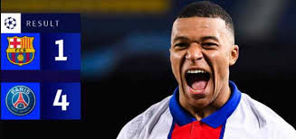 Everything you need to know about the ucl match between psg and barcelona (10 march 2021): Hasil Barcelona Vs Psg Skor Akhir 1 4 Leg 1 Babak 16 Besar Ucl 2020 2021