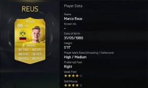 This is reus third special card in fifa 21 ultimate team. Fifa 15 Player Ratings Top 10 Free Kick Takers