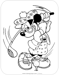 Images of mickey mouse, launchpad, huey, dewey, louie, tigger and winnie the poohlast updated on december 1st 2015. Mickey Mouse Misc Sports Coloring Pages Disneyclips Com