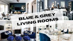 Blue Grey Living Room Home Decor