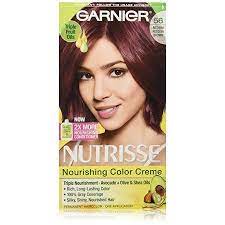 Garnier Nutrisse Nourishing Hair Color Creme 56 Medium Reddish Brown Sangria 1 Kit Walmart Com In 2021 Hair Color Garnier Hair Color Brown Nourishing Hair