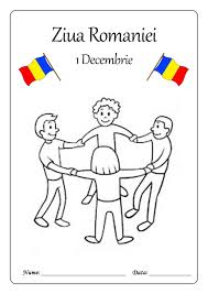 Basme, desene animate, flori, animale, educative, fructe. Planse De Colorat 1 Decembrie Bibicuta75