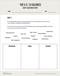 64 Complete The Thirteen English Colonies Chart Answers