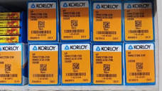 Carbide Korloy VNMG12T308-X100 CN2500, For CNC Machine at Rs 170 ...