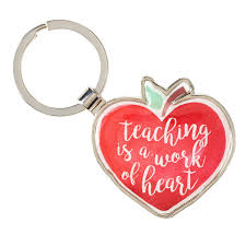 › teachingheart net readerstheater htm. Teaching Is A Work Of Heart Key Ring