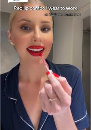Red Lipstick Combo for Emirates Cabin Crew