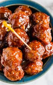 Bbq Crockpot Meatballs 5 Ingredients Minimal Effort And Maximum Flavor We Use Premade Meatb Crock Pot Meatballs Meatball Recipes Sweet Potato Recipes Mashed