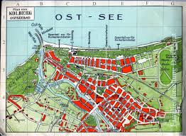 Kolberg Stadtplan 1931 Stadtplan Planer Alte Landkarten