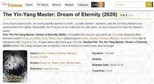 Qing ming started off with boya, the young nobleman and a warrior, as foes of each other, but later they became the best friends. Download Sub Indo The Yin Yang Master Dream Of Eternityfilm Tahun 2020 Affliction 2021 Web Dl Dream Of Eternity 2020 Torrent Released Dec Paperblog