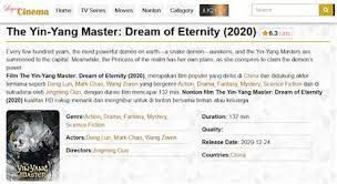 Setiap film yang kami sajikan dilengkapi dengan fitur download dan tentunya dengan subtitle demam drama korea sudah mewabah di indonesia sejak tahun 2010. Download Sub Indo The Yin Yang Master Dream Of Eternityfilm Tahun 2020 Affliction 2021 Web Dl Dream Of Eternity 2020 Torrent Released Dec Paperblog