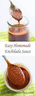 Homemade Enchilada Sauce Recipe 15 Minutes Easy Best Recipe Box Recipe Recipes With Enchilada Sauce Mexican Food Recipes Mexican Food Recipes Easy