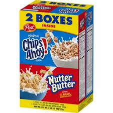 Check spelling or type a new query. Post Original Chips Ahoy Cereal Nutter Butter Cereal 34 5 Oz Box Shop Matherne S Market